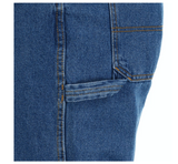 Blue Mountain FMB-1503 Men's Relaxed Fit Denim Utility Jeans/Medium Wash/S38x30