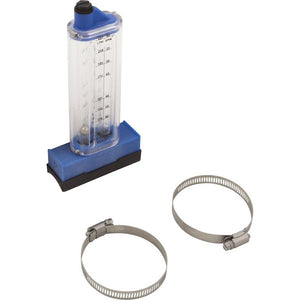 Rola-Chem 570341T Flowmeter, Rola-Chem Top Mount, 1-1/2" PVC, 25-60 GPM