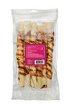 Retriever Large Twists Oven-Baked Real Bacon Wrapped Rawhide Dog Chews - 6 Count