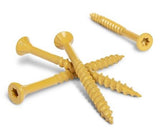 Hillman 48414 Deck Plus Tan Exterior Deck Screws #8 x 2", 5lb Box, 625-Pack