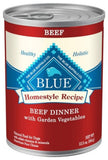 Blue Buffalo Homestyle All-Natural Beef and Vegetables Dog Food, 12.5 oz. 1 Can