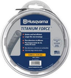 Husqvarna 596780201 Titanium Force String Trimmer Line 0.095" x 200 ft Gray