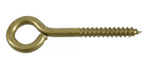 Hardware Essentials 322622 Gold Fg Lag Eye Bolt, 3/8 in. x 4-1/2 in., 1-Pc