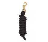 DuMOR T-99-2156-S4 Polyester Horse Lead with Bolt Snap, 1 in. x 10 ft., Black