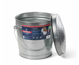 Behrens 6110 Galvanized Steel Locking Lid Storage Can with Lid, 10 gal.
