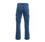 Blue Mountain FMB-1503 Men's Relaxed Fit Denim Utility Jeans/Medium Wash/S38x30