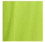 Blue Mountain YMK-1041 Men's Short Sleeve Crew Neck T-Shirt, Safety Yellow, L