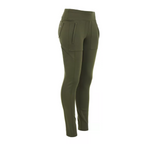 Ridgecut YLB-30451 Women's Stretch Fit Natural-Rise Work Leggings/Olive/Large