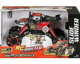 New Bright 61048U Scale 1:10 RC Drifter 4x4 Metal Slide Winder Toy Vehicle Red