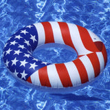 Swimline 90196 36" American Flag Printed Design Americana Swim Ring