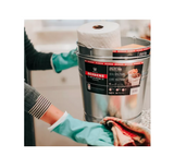 Behrens 1208GS 8 qt. Capacity Galvanized Steel Utility Pail w/ Wire Handle