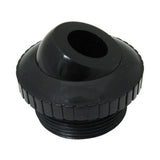 Custom 25552-304-000 0.75" Threaded Directional Flow Outlet - BLK