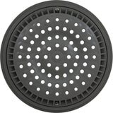 Waterway 640-2317 V Main Drain Grate, Anti Vortex, 8" Rnd, w/Collar, Gray