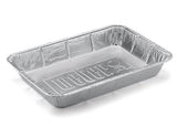 Weber 6416 Disposable Aluminum Foil Pans 10-Pack, 2"L x 9.1"W x 13.1"H