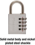 Master Lock 643DASTWD Set-Your-Own-Word-Combination Padlocks 1/4"Diameter Shackle