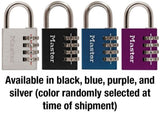 Master Lock 643DASTWD Set-Your-Own-Word-Combination Padlocks 1/4"Diameter Shackle