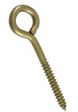 Hardware Essentials 322623 Gold Fg Lag Eye Bolt, 5/16 in. x 4 in., 1-Pc