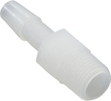 US Plastics 64794 Barb Adapter 1/4"b x 1/8"mpt Kynar