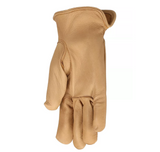 Ridgecut RC84005-WS Women's Goatskin Leather Driver Gloves, 1-Pair, Beige, Large