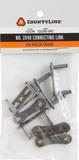 CountyLine TCA2040-4PKT Size A2040 Carbon Steel Connecting Chain Links - 4 pcs.