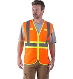 Walls YE110VO9 Men's Hi-Vis Orange II Premium Safety Vest, Extra Large