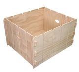 ImPECKables WWCKBBTSC-101 Baby Chick Brooder Wooden Box Beige, 15.5" Height