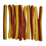Retriever Rolled Sticks 5" Bacon & Cheese Flavor Rawhide-Free Dog Chews 15 Count