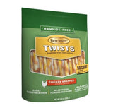 Retriever Twists 667TSC Chhicken Wrapped Rawhide-Free Dog Chew Treats - 50 Count