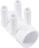WATERWAY PLASTICS 672-4960 Sp Manifold 1 1/2 Inch S X Dead End X (4) 3/4 Inch Sb