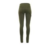 Ridgecut YLB-30451 Women's Stretch Fit Natural-Rise Work Leggings/Olive/Large
