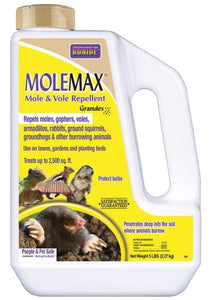 Bonide 6914 Outdoor Mole and Vole Repellent Granules 5lb Granules