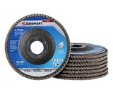 JobSmart QJT24PTAPDQ002 4-1/2 in. X 7/8 in A120 Metal Flap Disc Wheel Set, 8 pc.