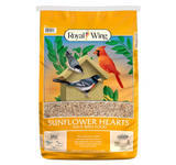 Royal Wing 13742 Sunflower Hearts Wild Bird Food 20 lb. Bag