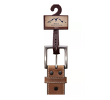 Blue Mountain 2771-200 Men's Leather Crazy Horse Belt, Tan, Medium