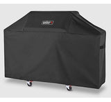 Weber 7138 UV Inhibitor Vinyl Spirit II 200 Premium Grill Cover, Black