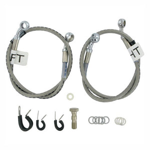 Edelbrock R09322 Front Brake Line Kit Fits Honda 00-06 CBR600F4/F4I Two-Line Racer