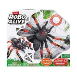 Zuru Robo 7170 Alive Giant Black Realistic Tarantula with Spider Web Slime