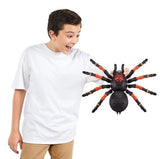 Zuru Robo 7170 Alive Giant Black Realistic Tarantula with Spider Web Slime