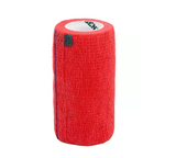 SyrFlex TA3400RED-E Cohesive Bandage, 4 in, Red