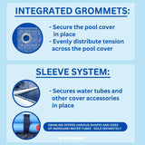 Swimline S1224RC 17' x 29' Rectangle Deluxe Winter Cover for 12' X 24' Pool