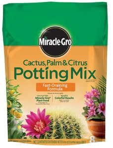 Miracle-Gro 72078500  Cactus Palm And Cit Potting Mix 8Qt