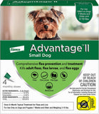 Elanco Advantage II 86336731 Topical Treatment for Dogs 3-10 lb - 4-Month Supply