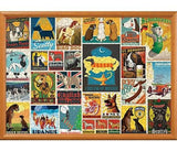 Masterpieces 72415 Retro Style Dog Lovers Puzzle 19.25" x 26.75", 1000 pc.