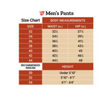 Blue Mountain FMB-1502 Men's Relaxed Fit Canvas Utility Pants, Otter, S34X32