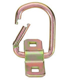 CargoSmart 6550 3/8 in. Light Duty Medium Steel Latching D-Ring