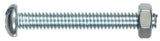 Hillman 7731 Zinc Round Combination Head Machine Screw 1/4" x 1-1/2" 2-Pack