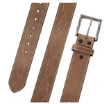 Blue Mountain 2771-200 Men's Leather Crazy Horse Belt, Tan, XL