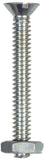 Hillman 7839 Zinc Flat Head Phillips Machine Screw 1/4 inch x 2 inch 2-Pack