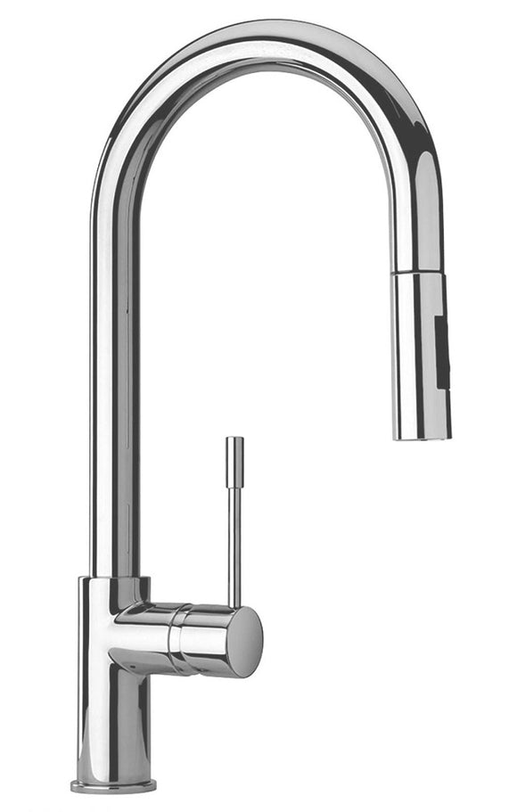 Fortis 78591LLPC Single Handle Pull-Down Kitchen Faucet - Chrome