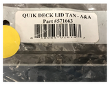A&A Manufacturing 571663 Quick Water Leveler Deck Lid - Tan
